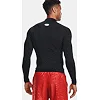 Футболка компрессионная UNDER ARMOUR HeatGear® Mock Black White