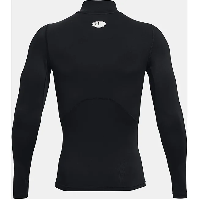 Футболка компрессионная UNDER ARMOUR HeatGear® Mock Black White