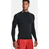 Футболка компрессионная UNDER ARMOUR HeatGear® Mock Black White
