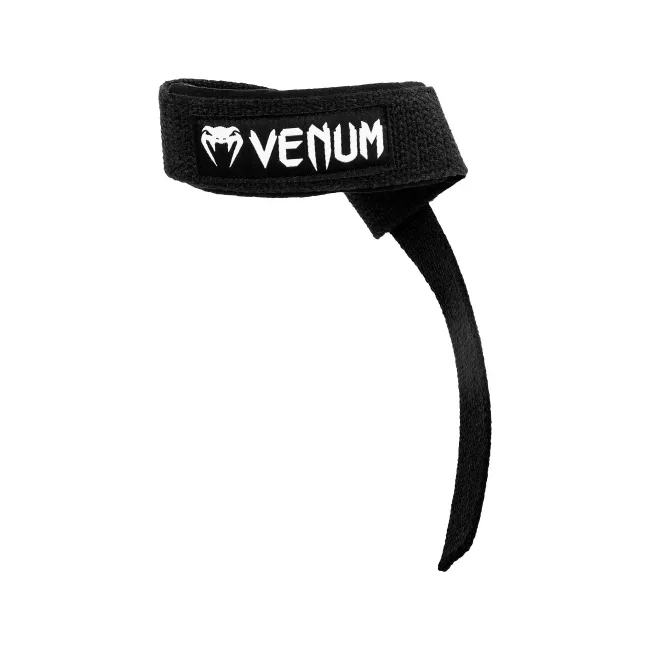 Лямки Venum Hyperlift Weightlifting Straps Black