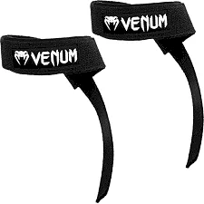 Лямки Venum Hyperlift Weightlifting Straps Black