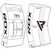 Макивара RDX Kick Gel (1шт)