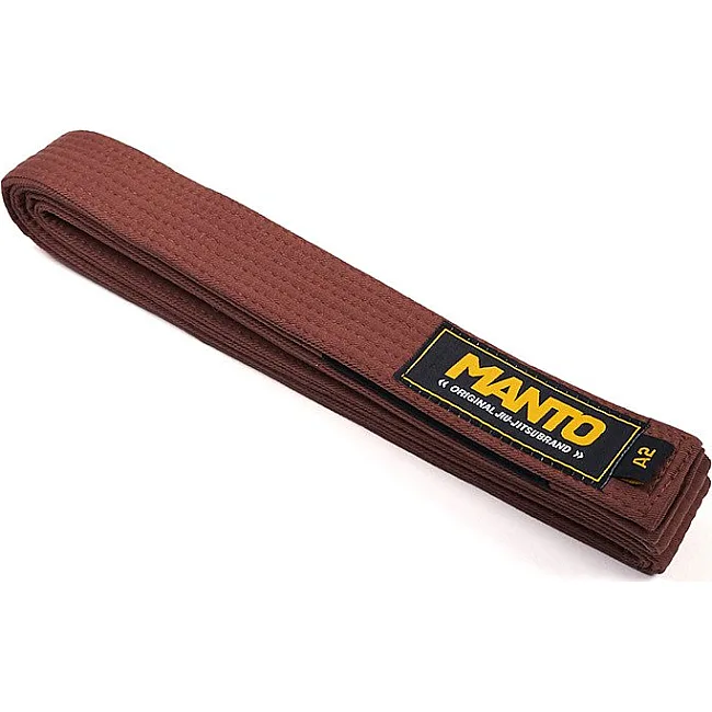 Пояс для кимоно MANTO Original BJJ Belt Brown