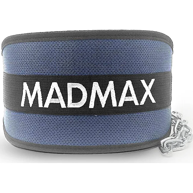 Пояс для обременений с цепью MADMAX MFA-290 неопреновый Dark grey/Orange