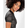 Рашгард женский VENUM Women Santa Muerte Dark Side Short Sleeves - Black Brown
