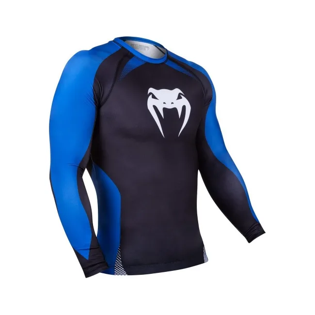 Рашгард VENUM No Gi IBJJF Approved Black Blue