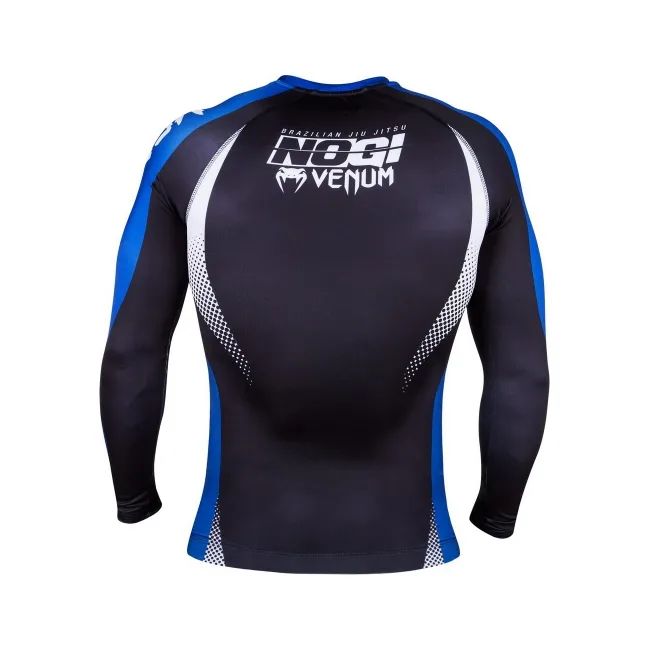 Рашгард VENUM No Gi IBJJF Approved Black Blue