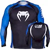 Рашгард VENUM No Gi IBJJF Approved Black Blue