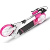 Самокат двухколесный RAZZO CITY 200 мм. алюминиевый HUL1-200 White/Pink