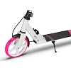 Самокат двухколесный RAZZO CITY 200 мм. алюминиевый HUL1-200 White/Pink