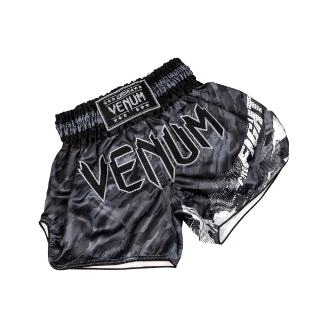 Шорты для тайского бокса VENUM Tecmo Dark Grey