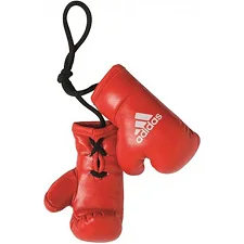 Сувенирные боксерские перчатки Adidas (красный, ADIBPC02)