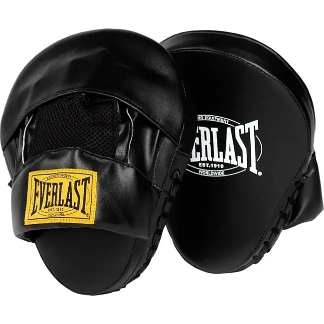 Лапи боксерські Everlast 1910 FOCUS MITTS чорний One Size