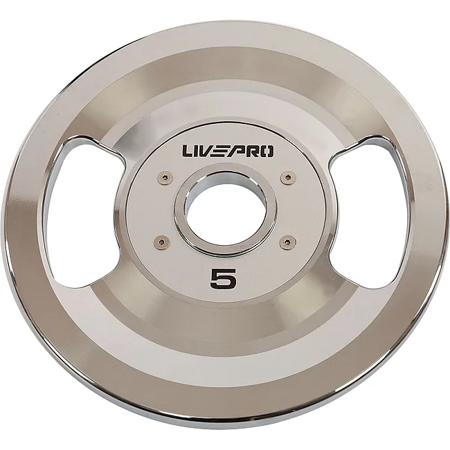 Млинці диски сталеві 2 Handle металева втулка LiveUp LP8338-5 ø51мм 5кг
