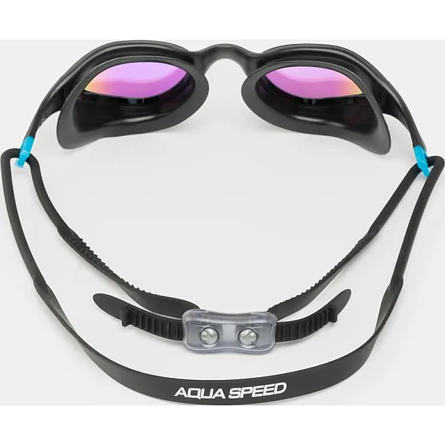 Окуляри для плавання Aqua Speed VORTEX MIRROR 8884 чорний One Size