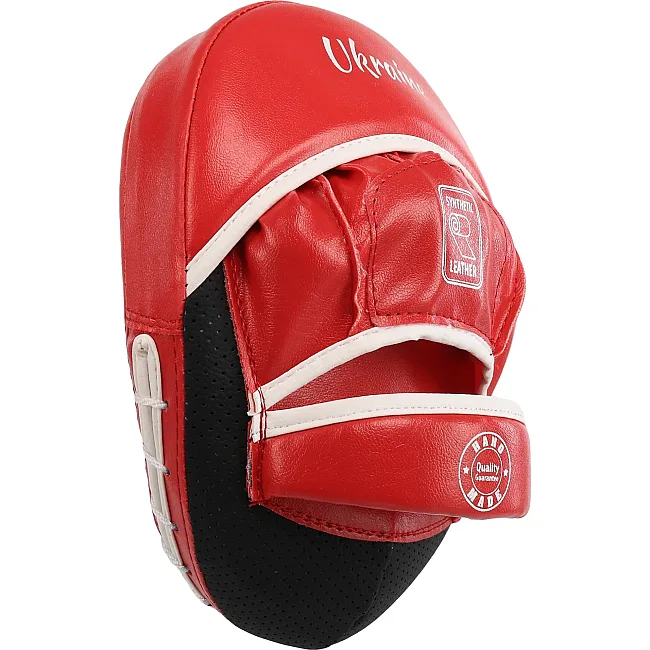 Лапа боксерская изогнутая тренировочная BOXER NEW 2013-N (Синий)