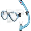 Набір маска і трубка Aqua Speed AURA + EVO 9945 блакитний (для дітей) One Size