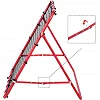 Сетка тренировочная для футбола Korbi Foldable 100 х 100 см, красно-чёрная