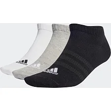 Шкарпетки ADIDAS T SPW LOW 3P сірий, білий, чорний