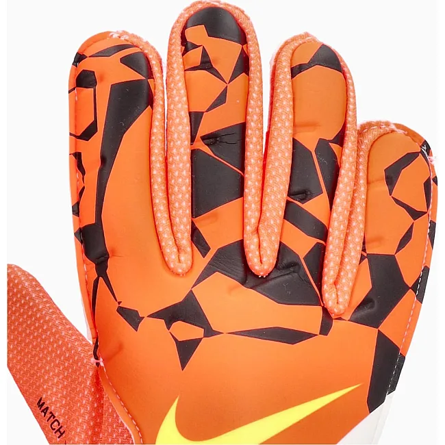 Вратарские перчатки NIKE NK GK MATCH JR-HO24 оранжевый (для детей)