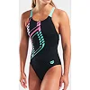 Купальник закрытый для женщин Arena GRAPHIC SWIMSUIT SWIM PRO L черный, голубой, розовый (для женщин)