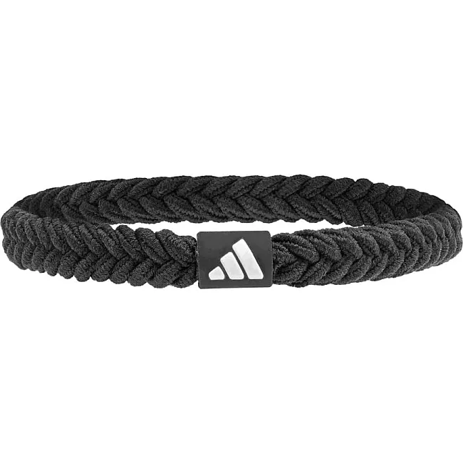 Резинки для волос ADIDAS Braided Hair Ties 6pk черный, белый One Size