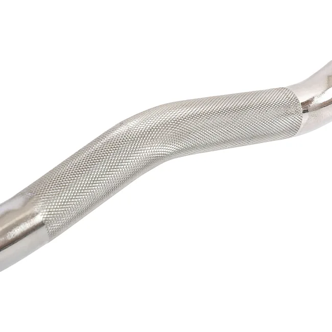 Штанга неразборная с фиксированным весом изогнутая PEV HAMMER STRENGHT TA-9978-25 (Черный)