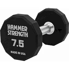 Гантель профессиональная с полиуретановым покрытием HAMMER STRENGHT TA-9215-7_5 (Черный)