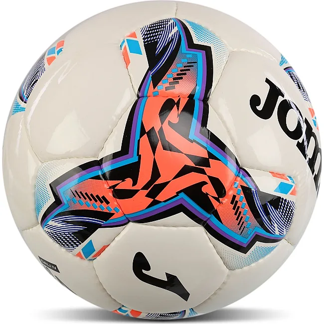 Футбольний м'яч JOMA DALI IV 401954-219-T4 (Білий-помаранчевий)