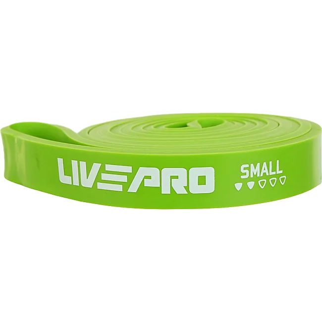 Гума петля для підтягувань LiveUp SUPER BAND LP8410-S 11-29кг (Зелений)
