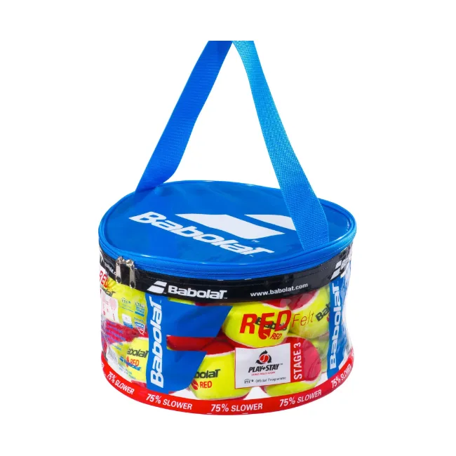 М'ячі для тенісу Babolat RED FELT X24 (24 штуки)