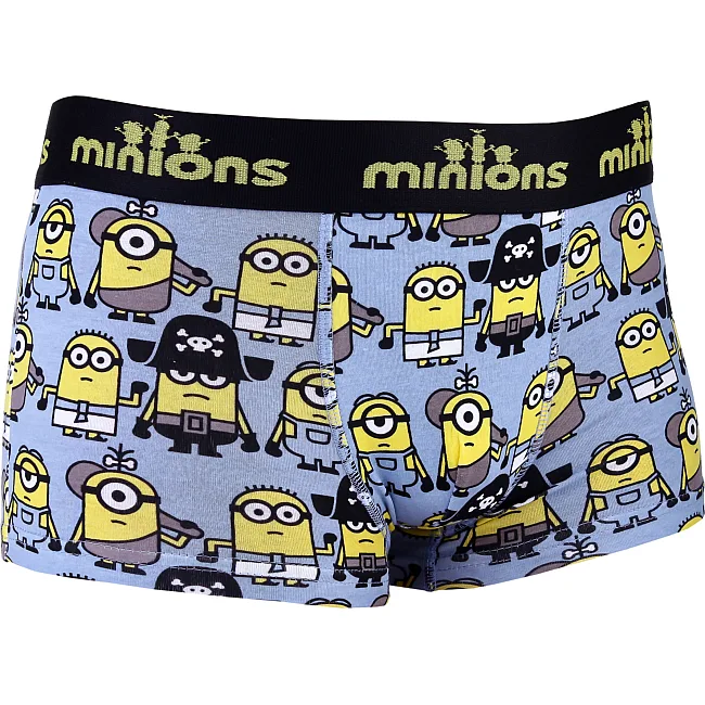 Трусы-боксеры MINIONS NOIR - PIRATE PREHISTOIRE арт.30890253-3