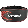 Пояс для тяжелой атлетики кожа
 FISTRAGE VL-4343 спинка-15см (Черный-красный)