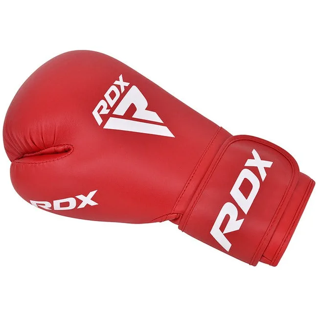 Боксерские перчатки RDX AS2 RED (капа в комплекте)