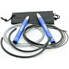 Скакалка скоростная на алюминиевая подшипниках MadMax MFA-286 Speed jump rope Blue