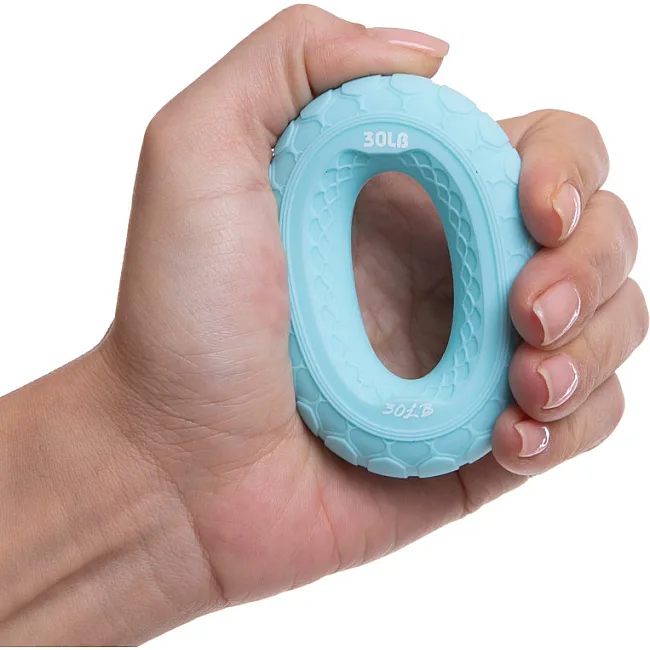 Кистевой эспандер
 кольцо JELLO

 FI-3813 1шт ø7см нагрузка 9-23кг (Кремовый)