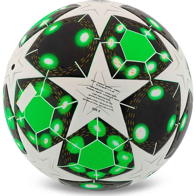 Футбольний м'яч SELECTARS SP-SPORT FB-7590 №5 PU (Білий-зелений)