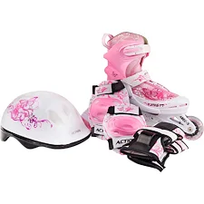 Роликовые коньки Action Pinky (компл)/Pink