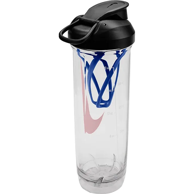 Пляшка Nike TR RECHARGE SHAKER BOTTLE 2.0 24 OZ синій, червоний, чорний 709 мл