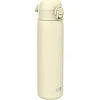 Бутылка для воды металлическая ION8 600 мл. Stainless Steel, Creamy White