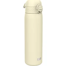 Бутылка для воды металлическая ION8 600 мл. Stainless Steel, Creamy White