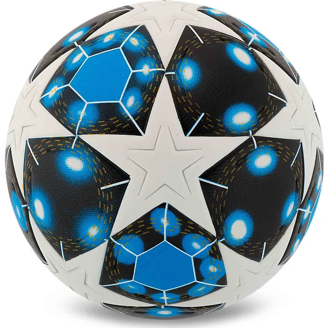 Футбольний м'яч SELECTARS SP-SPORT FB-7590 №5 PU (Білий-синій)
