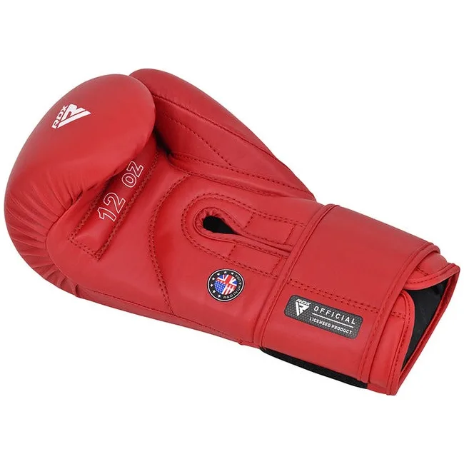 Боксерские перчатки RDX AS2 RED (капа в комплекте)