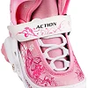 Роликовые коньки Action Pinky (компл)/Pink