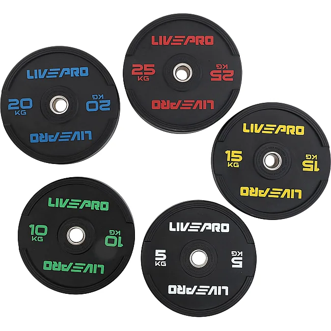 Бамперний диск гумовий

 LiveUp LP8331-20 ø50.5мм 20кг