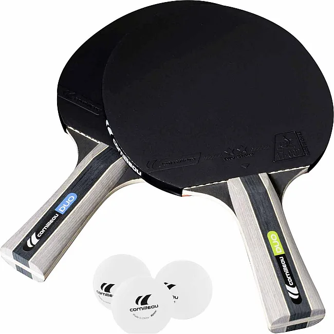 Набор для настольного тенниса Cornilleau SPORT Pack DUO, черно-красный.