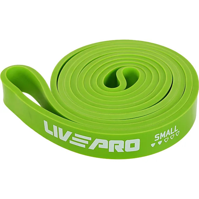 Гума петля для підтягувань LiveUp SUPER BAND LP8410-S 11-29кг (Зелений)