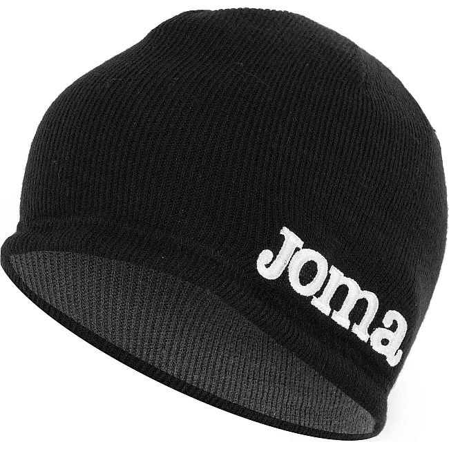 Шапка зимняя мужская двухсторонняя JOMA
 400056-100 (Черный)