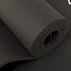 Коврик для йоги и фитнеса TPE RECORD
 FI-7672 183x61x0,6см (Черный)