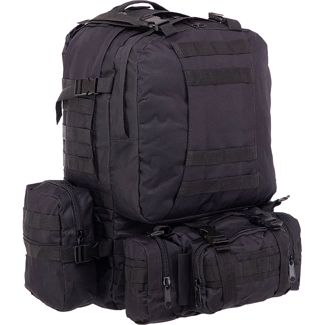 Штурмовой тактический рюкзак
 трехдневный SP-SPORT
 ZK-5504
 48x31x20 30л (Черный)